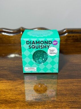 J’ADORE diamond squishy - green/teal color
